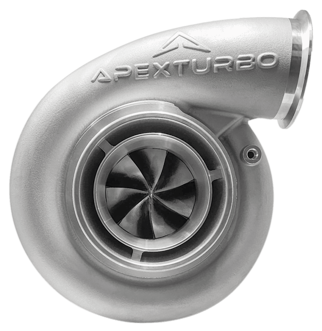 A performance turbo with the word APX 8688 on it.