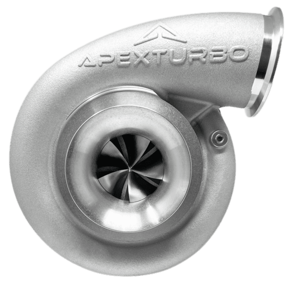 A performance turbo with the product name APX 3X3 SBHF on it.