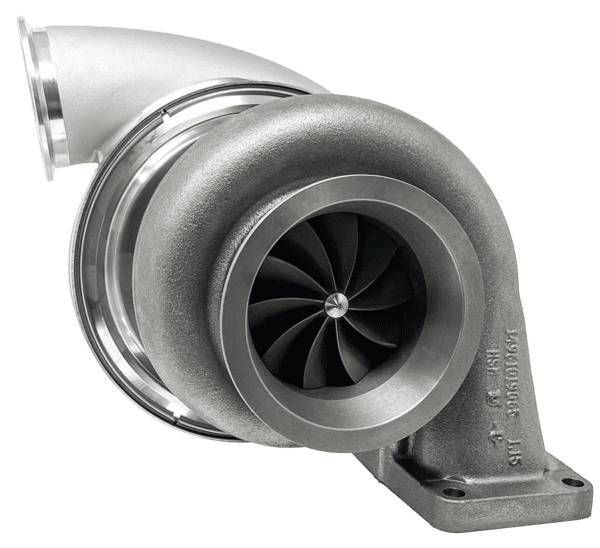 APX 2.6 SB turbocharger on a white background.